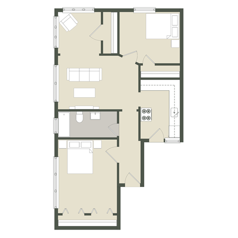 1400 W. Edgewater Ave. 1-2 Beds Apartment, Supera for Rent - Photo Gallery 8